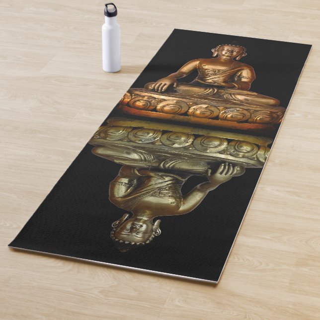 Tapis De Yoga Statues de Bouddha (En situation)