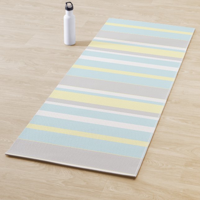 Tapis De Yoga Style Pastel Grandes Vibes Positives Yoga Mat (En situation)