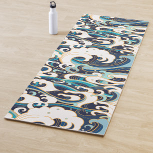 Tapis De Yoga Style Wave japonais