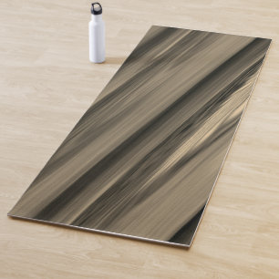 Tapis De Yoga Subtle Brown Stripe