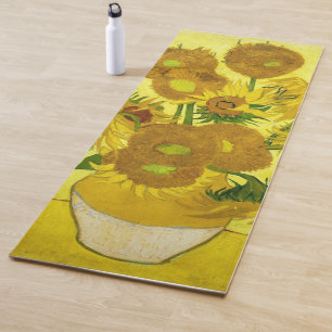 Tapis De Yoga Sunflowers Vincent van Gogh