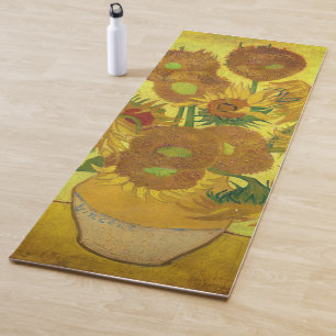 Tapis De Yoga Sunflowers Yoga Mat par Van Gogh