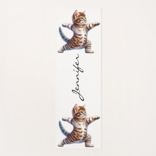 Tapis De Yoga Super Cute Chat Yoga Mat