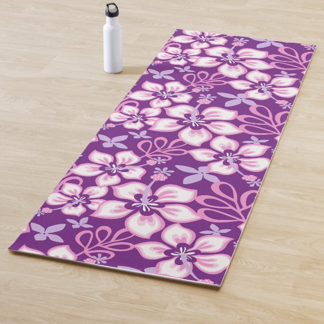 Tapis De Yoga Surf JUNGLE (COMBO PURPLE) (En situation)