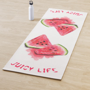 Tapis De Yoga Sweet Watermelon Yoga Mat - Texte personnalisé