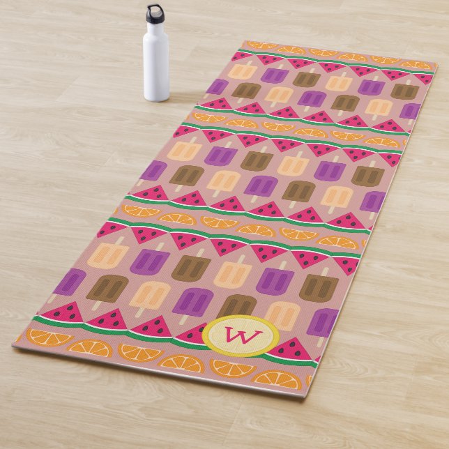 Tapis De Yoga Sweets d'été Yoga Mat (En situation)