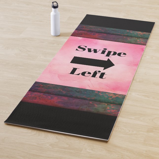 Tapis de yoga Swipe Left (En situation)