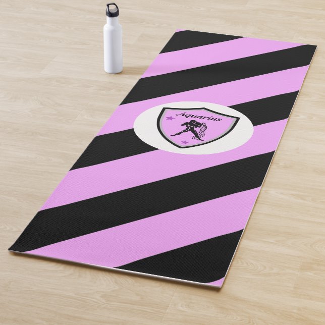 Tapis De Yoga Symbole d'Aquarius         (En situation)