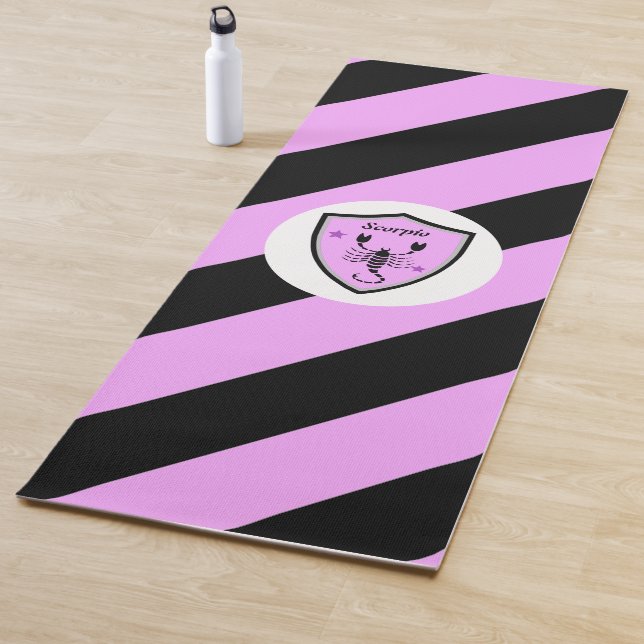 Tapis De Yoga Symbole Scorpio        (En situation)