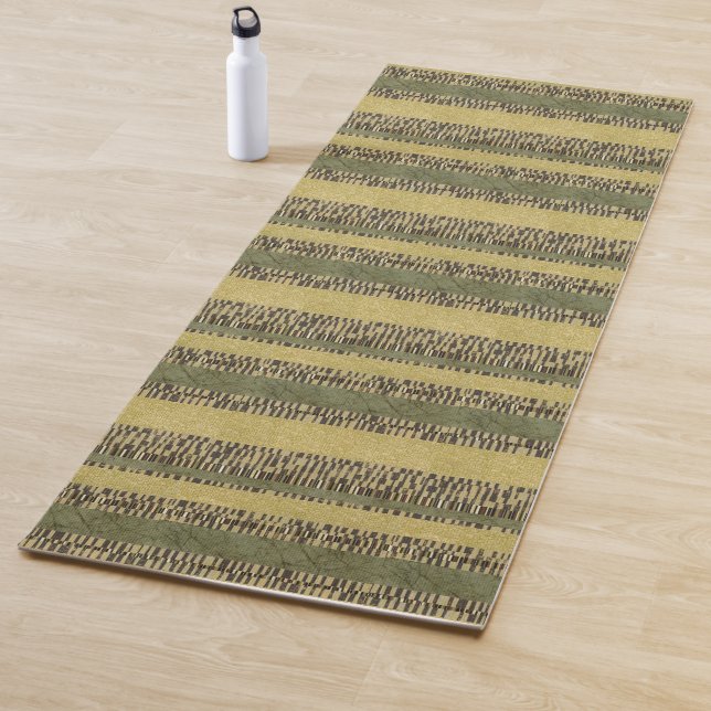 Tapis De Yoga Tableau à panneaux multimotifs (En situation)