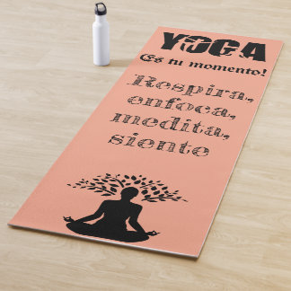Tapis De Yoga Tapete de yoga con frase motivacional