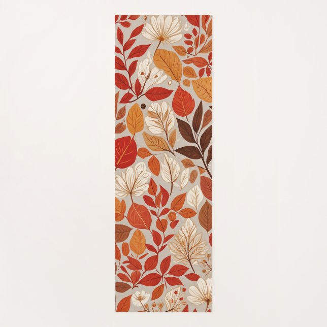 Tapis De Yoga Tapisserie d'automne (Devant)
