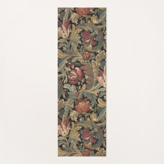 Tapis De Yoga Tapisserie florale Vintage riche Brocade Damask 19