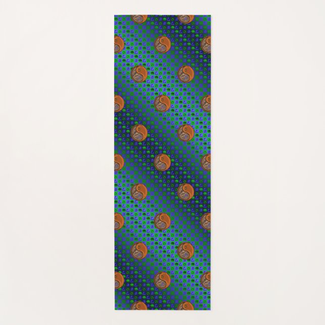 Tapis De Yoga Taurus et boisé (Devant)