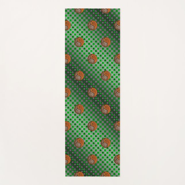 Tapis De Yoga Taurus et lapin de bois (Devant)