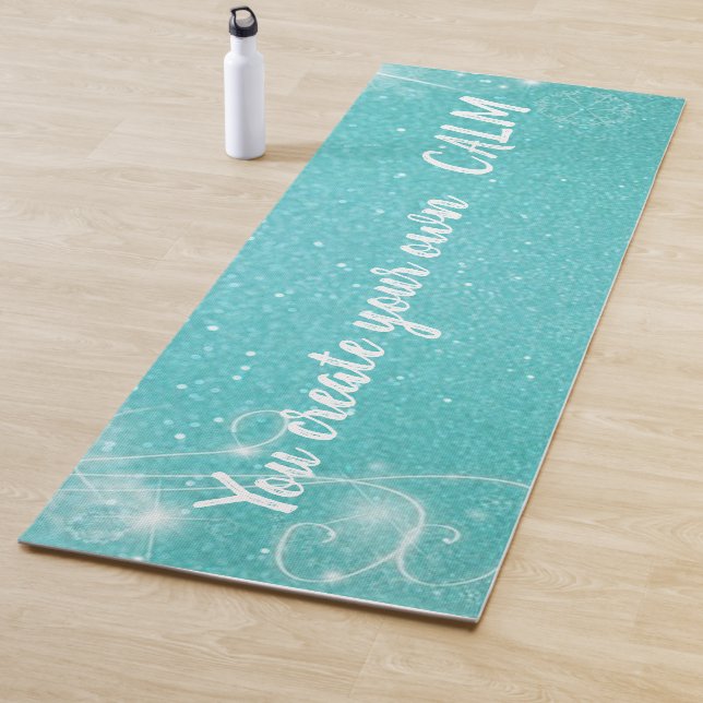Tapis De Yoga Tendance - Vous Créez Votre Propre Calme (En situation)