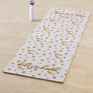 Tapis De Yoga texte motif étoile pour les étoiles Yoga Mat
