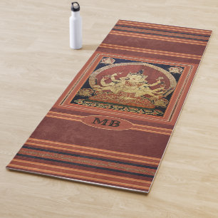 Tapis De Yoga Thangka tibétain de Guhyasamaja Akshobhyavajra