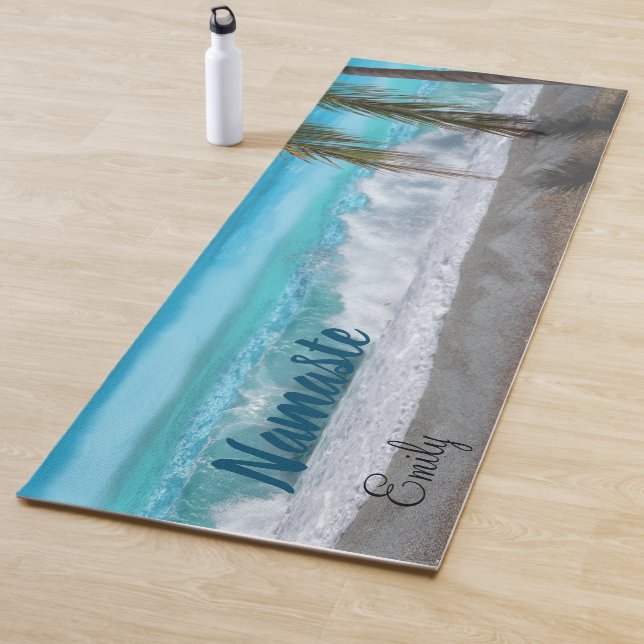 Tapis De Yoga Thème de plage personnalisé