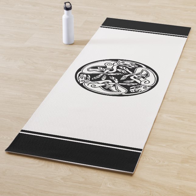 Tapis De Yoga Three lions (En situation)