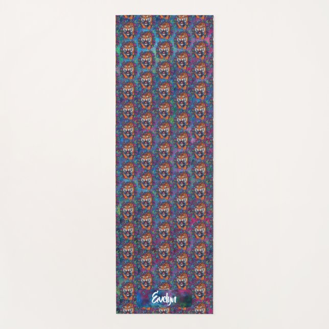 Tapis De Yoga Tigre (Devant)