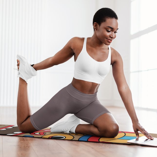 Tapis De Yoga tiki hawaïen (Créateur téléchargé)
