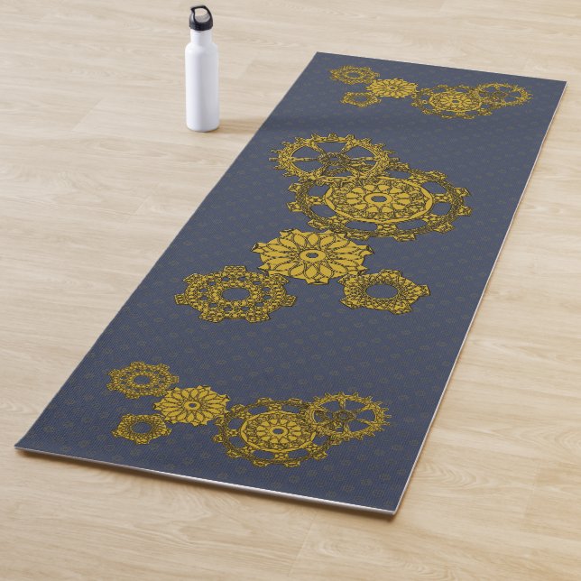 Tapis De Yoga Tissé Clockwork Yoga Mat (En situation)