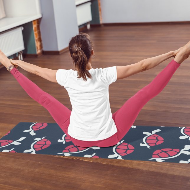 Tapis De Yoga Tortue rouge (Créateur téléchargé)