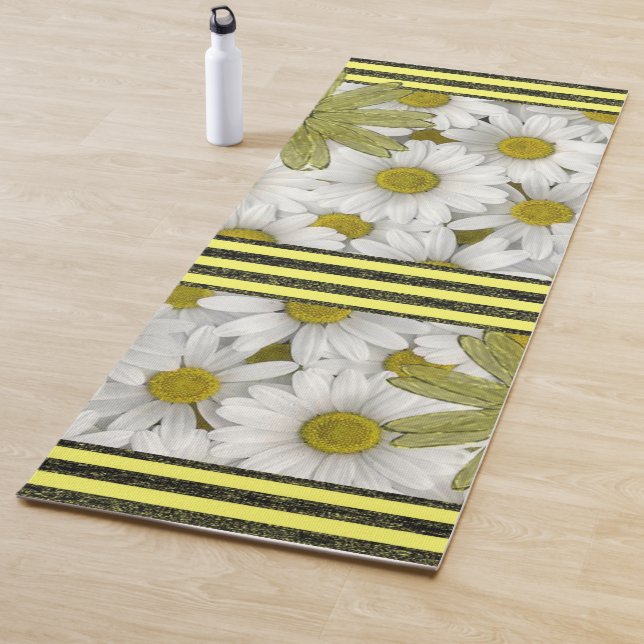 Tapis de Yoga Tournesol (En situation)