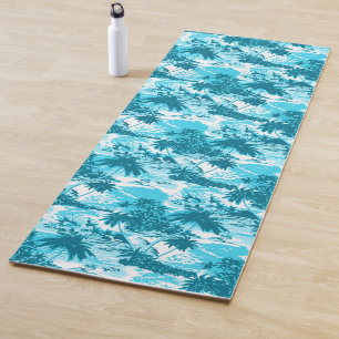 Tapis De Yoga Tradewinds Hula Girl renverse l'hibiscus hawaïen