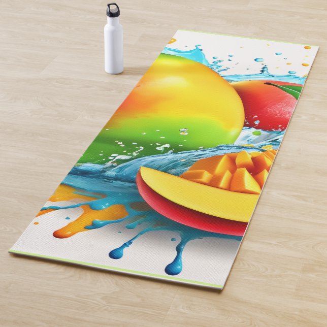 Tapis De Yoga Traite de mangue tropicale (En situation)