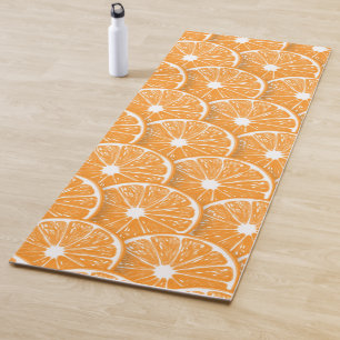 Tapis De Yoga Tranches orange