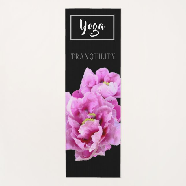 Tapis De Yoga Tranquillité de Peony - Yoga Mat (Devant)