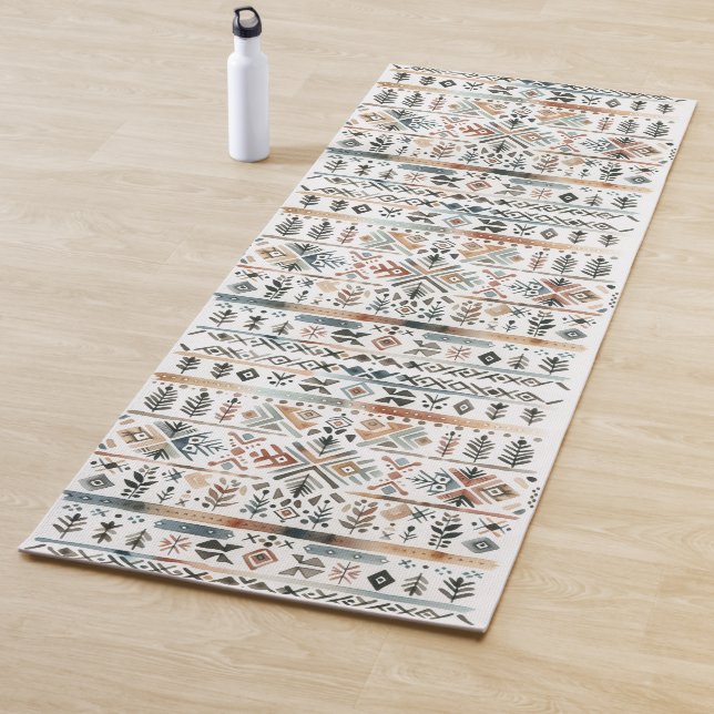 Tapis De Yoga Tribal Talk (En situation)