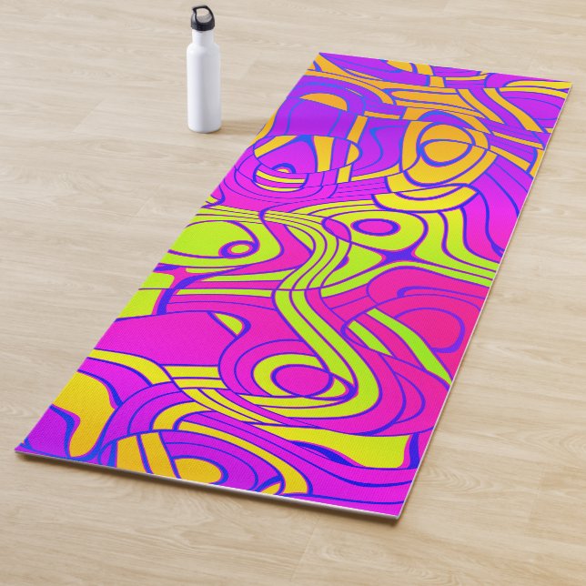 Tapis De Yoga Trippy (En situation)