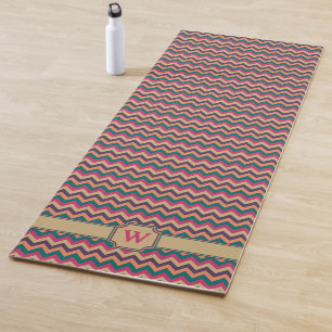 Tapis De Yoga Tropical Zigzag Yoga Mat