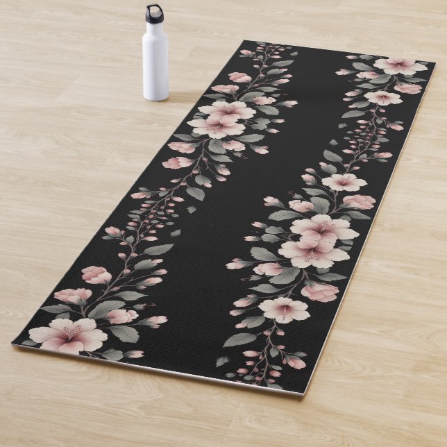 Tapis De Yoga Tropiques de minuit (En situation)