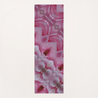 Tapis De Yoga Tulipe rose Ikat 5 Anglais
