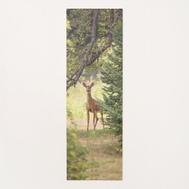 Tapis De Yoga Un cerf solitaire  (Devant)