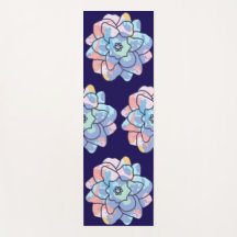 Une fleur faite de taches de peinture