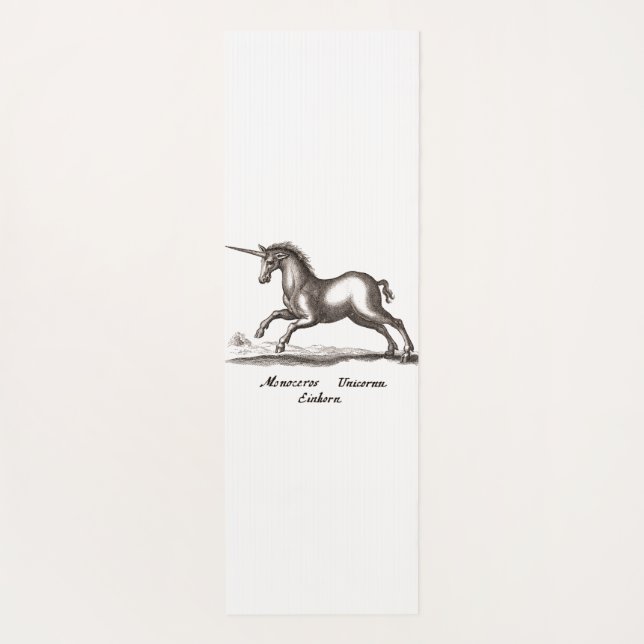 Tapis De Yoga Unicorn Classic Running Magic Woodland Créature (Dos)