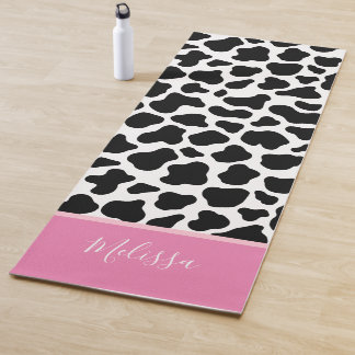 Tapis De Yoga Vache Imprimer ferme animal Motif Yoga Cadeau Yoga