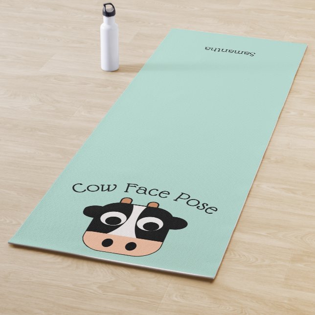 Tapis De Yoga Vache visage Aqua Yoga Mat (En situation)
