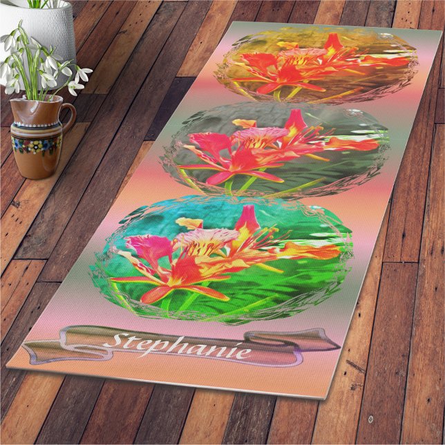 Tapis De Yoga Vallarta Flaming Beauty 1583 (Créateur téléchargé)