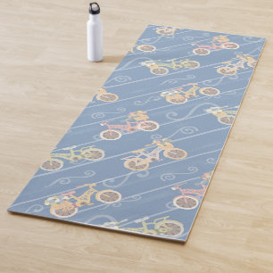 Tapis De Yoga Vélos vintages Yoga Mat