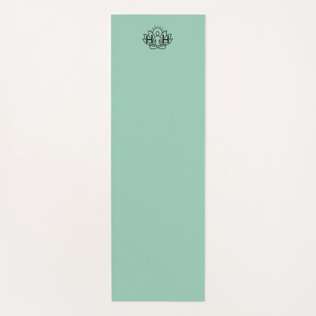 Tapis De Yoga Vert Yoga (Devant)