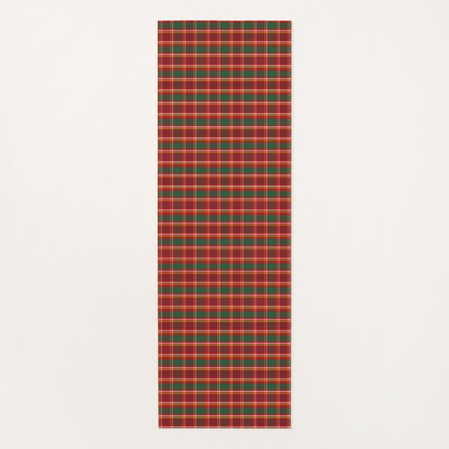 Tapis De Yoga Vertical and horizontal images showing red (Devant)