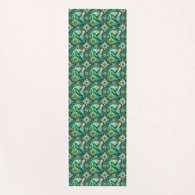 Tapis De Yoga Vertically and horizontally oriented images show  (Devant)