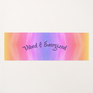 Tapis De Yoga Vibed & Energied Yoga Mat