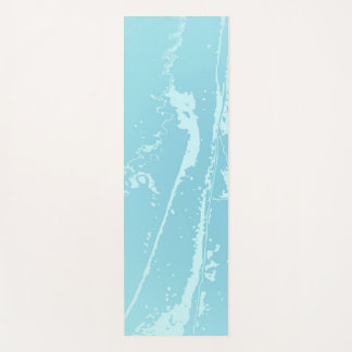 Tapis De Yoga Vibes marines Abstraites